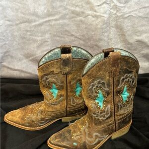 Smoky Mountain Little Girls Cowboy Boots – Size 1 $50